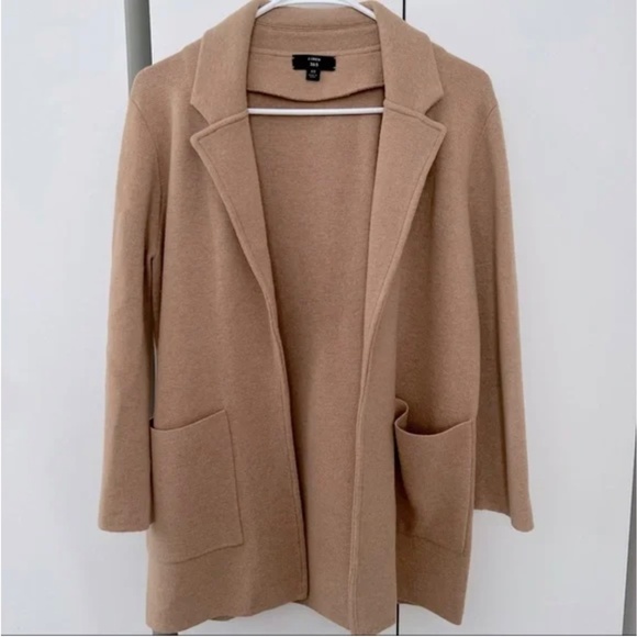 J.Crew Sophie open front sweater blazer merino wool - Picture 2 of 10